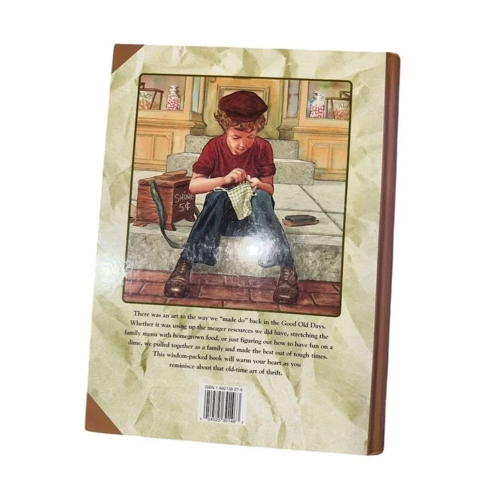 The‎ Old-Time Art of Thrift by Ken Tate Hardcover Nostalgia Book